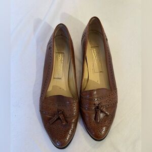 Women’s Etienne Aigner Genuine Leather Loafers in Excellent Condition